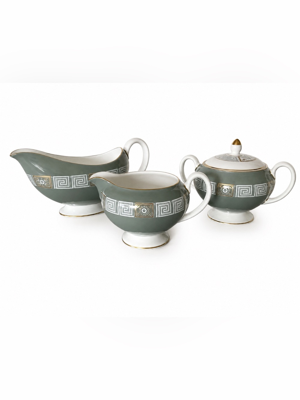 Wedgwood Asia Bone China Gravy Cream Sugar Set